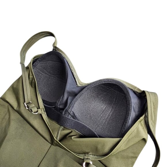 Miradonna by Miraclesuit Ruched One Piece Swimsuit, Flattering, Green, Size 14 - Picture 11 of 11